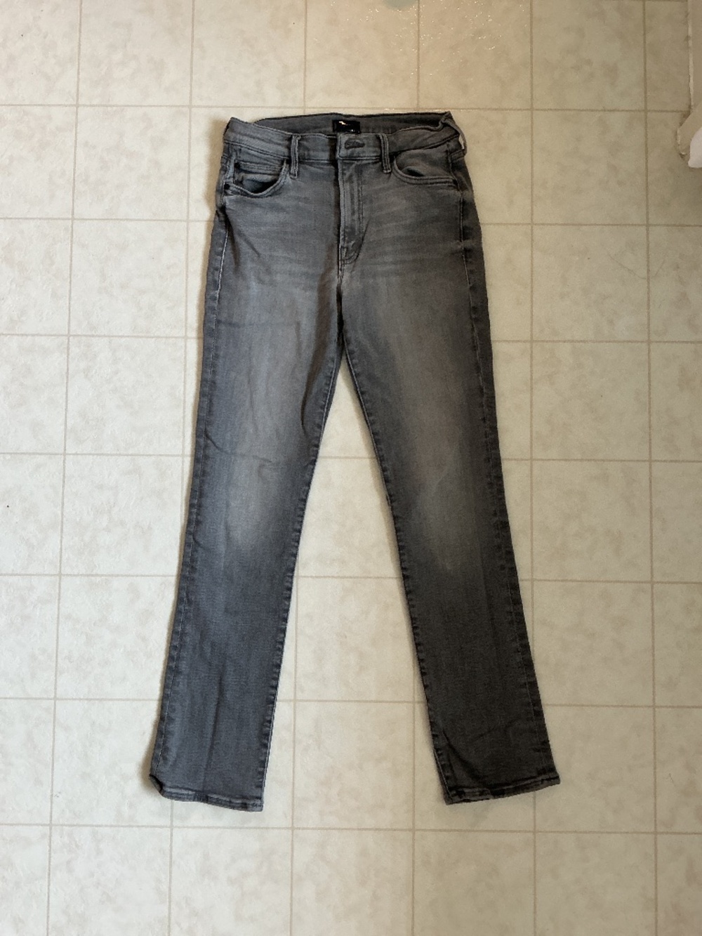 Light/dark grey Mother jeans size 26